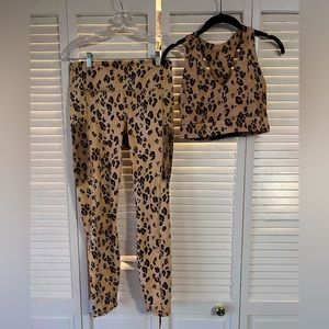 Fabletics workout matching set